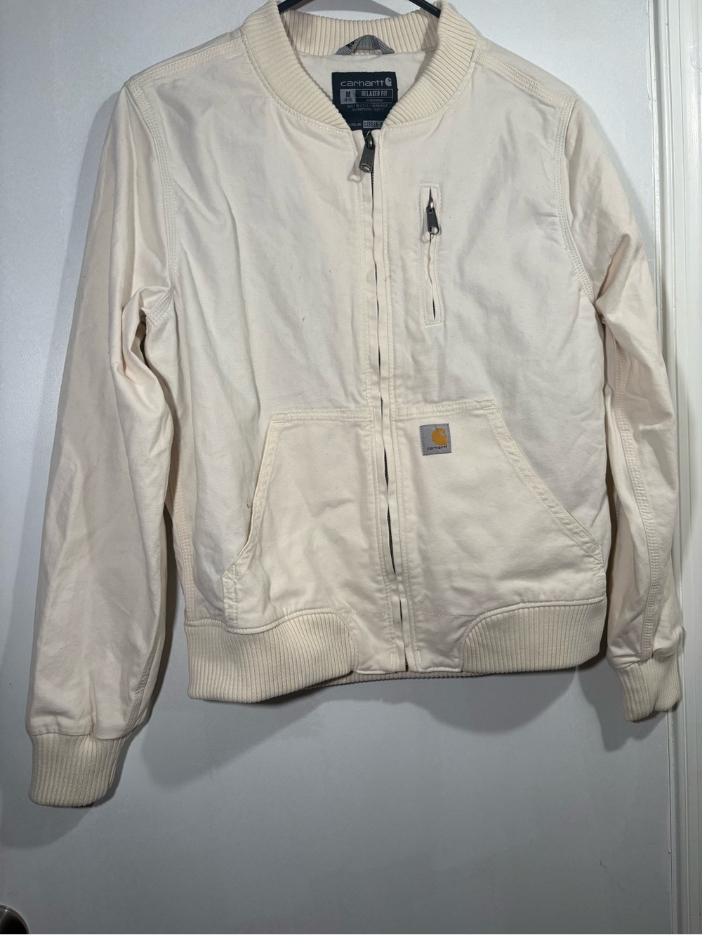 Carhartt women’s Cream Work Jacket